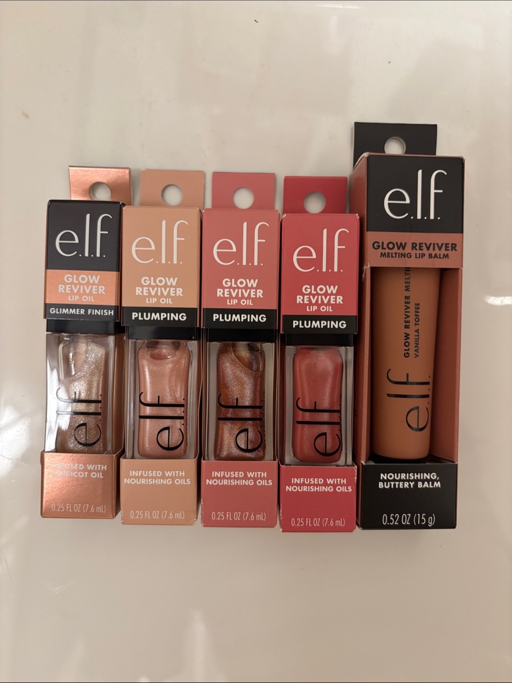 e.l.f. Glow Reviver Lip Oils & Balm Set